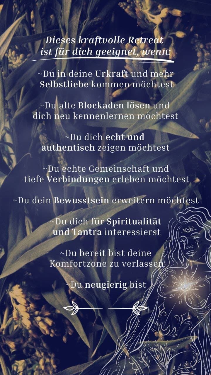 Wochenend-Retreat für Frauen