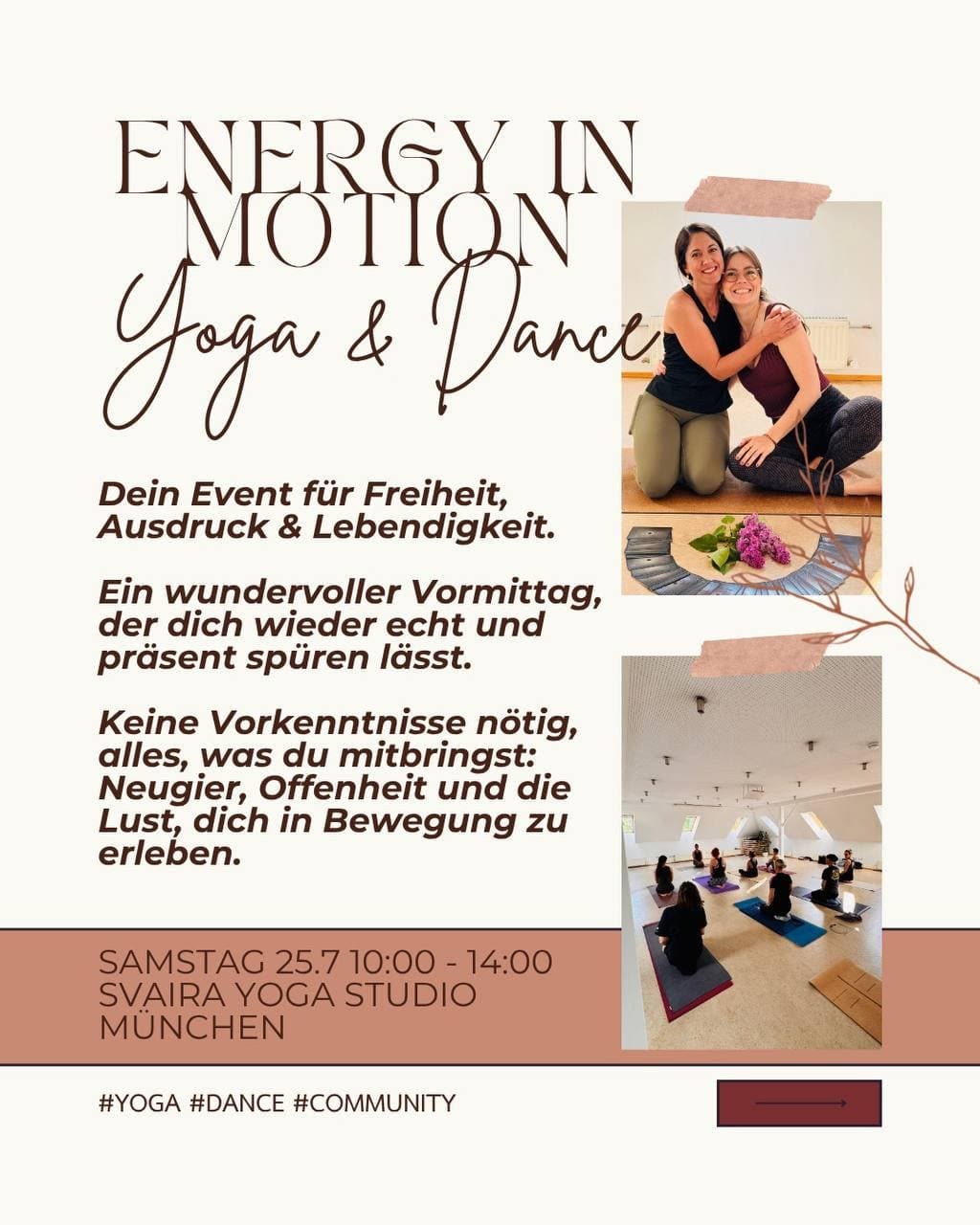 Yoga & Dance – Energy in Motion