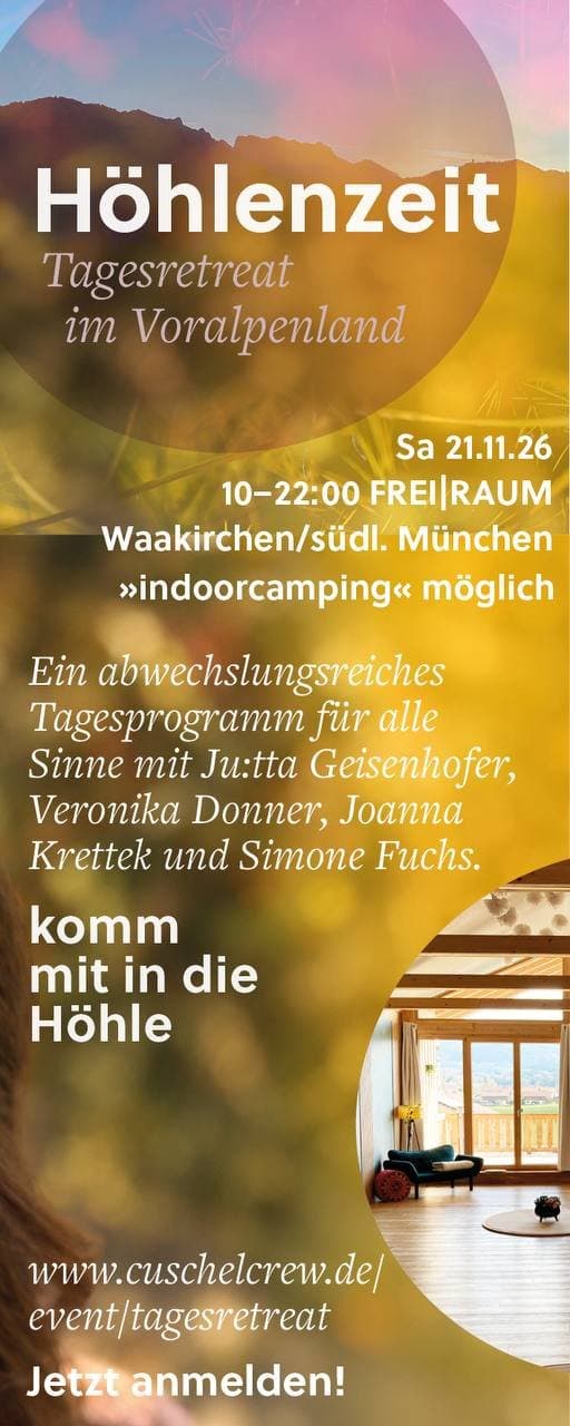 Höhlenzeit - Tagesretreat im Voralpenland