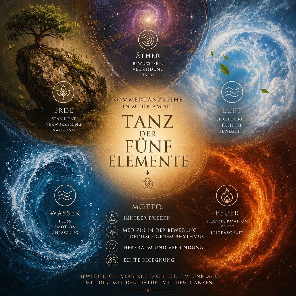 Tanz der 5 Elemente