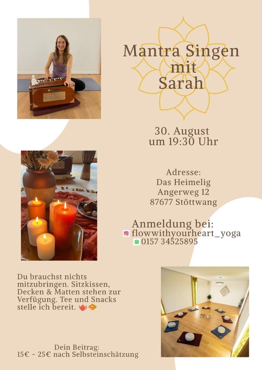 Mantra Singen mit Sarah