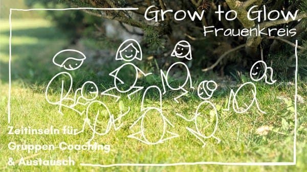 Frauenkreis in der Natur