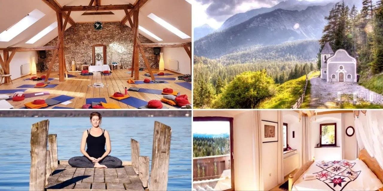 Silent-Retreat in den Alpen