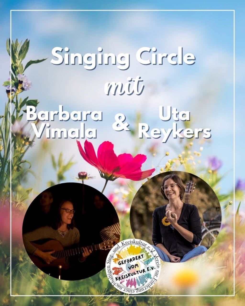 Singkreis mit Barbara Vimala, Uta & Dir