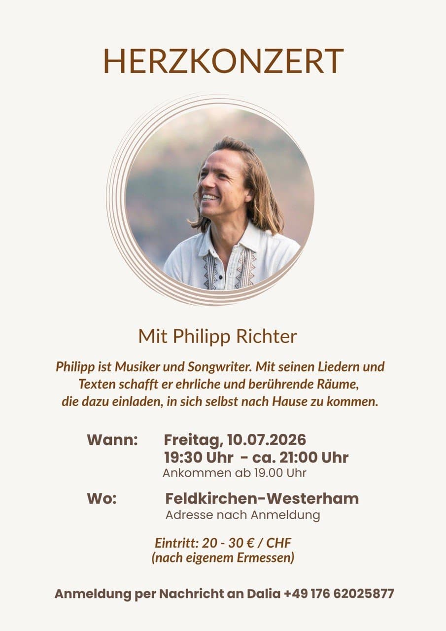 Herzkonzert mit Philipp Richter