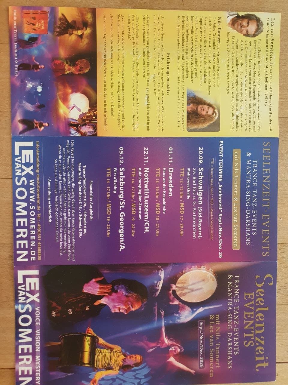 Musik-Event mit Lex van Someren und Nils Tannert