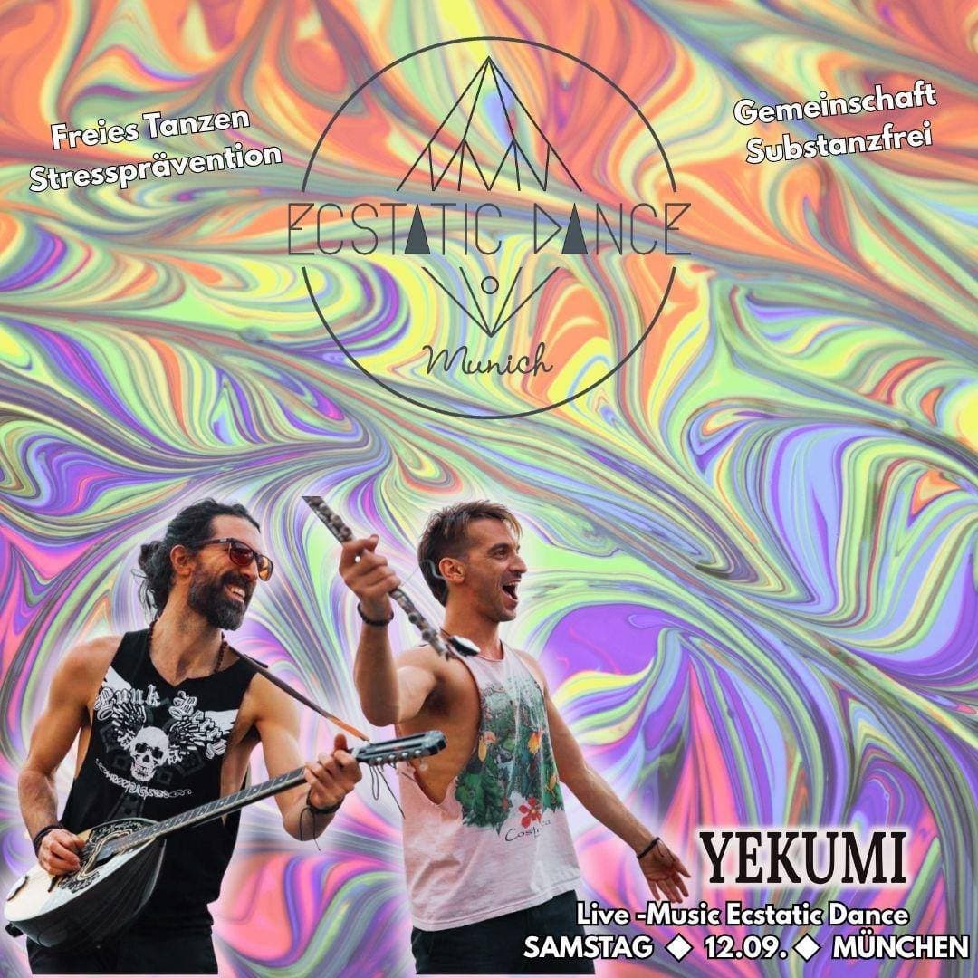 Live Ecstatic Dance Wave mit YEKUMI