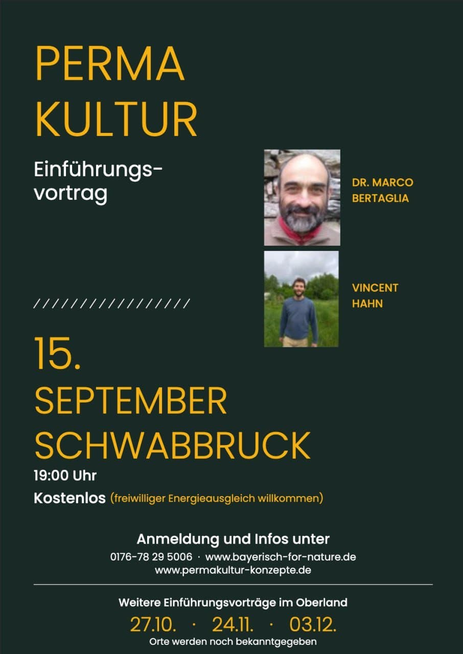 Permakultur Einführungsvortrag