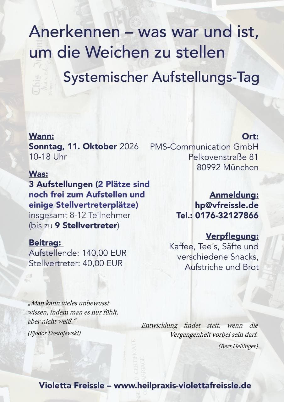 Systemischer Aufstellungs-Tag