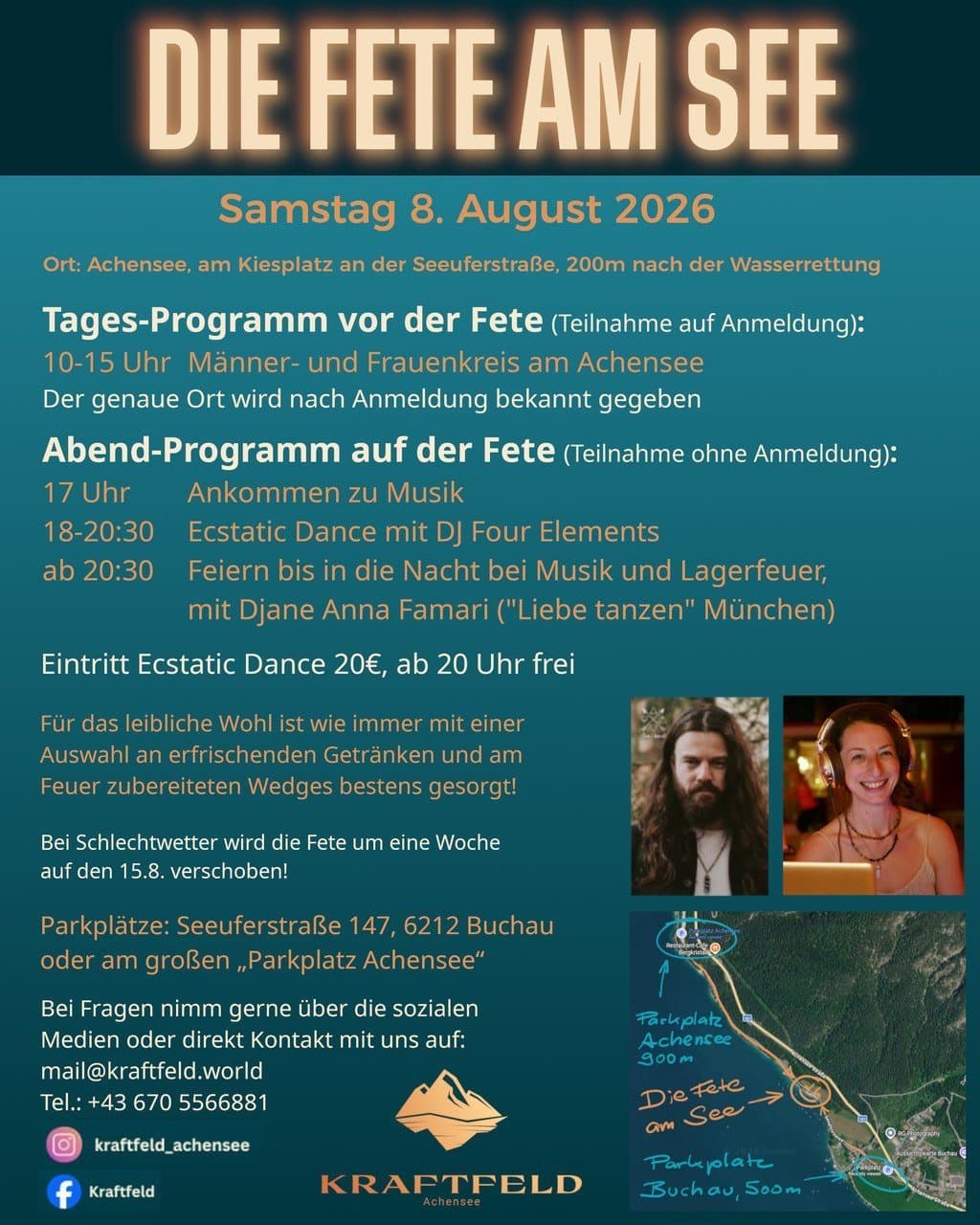Fete am See mit Ecstatic Dance