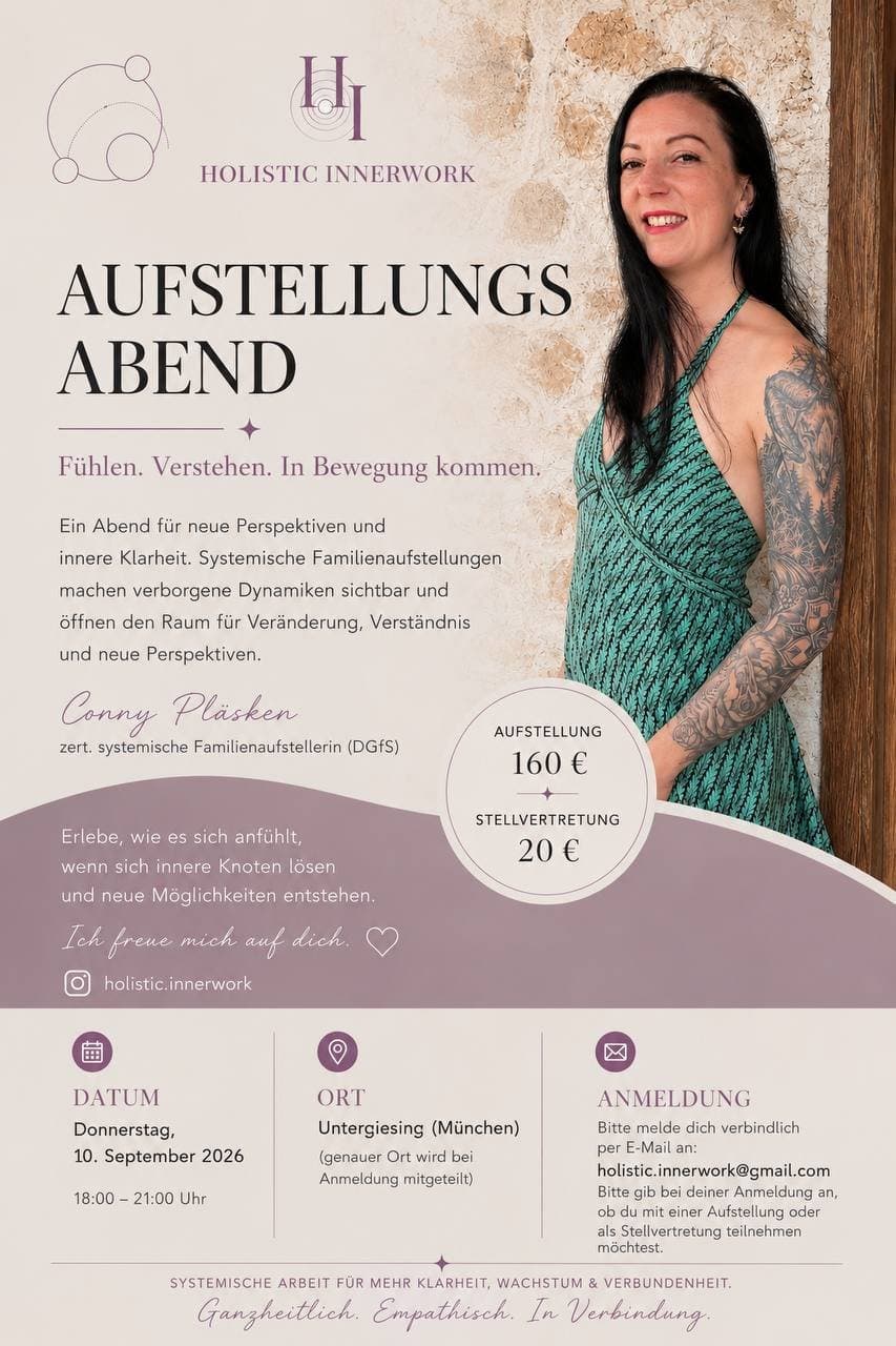 Systemischer Familienaufstellungsabend