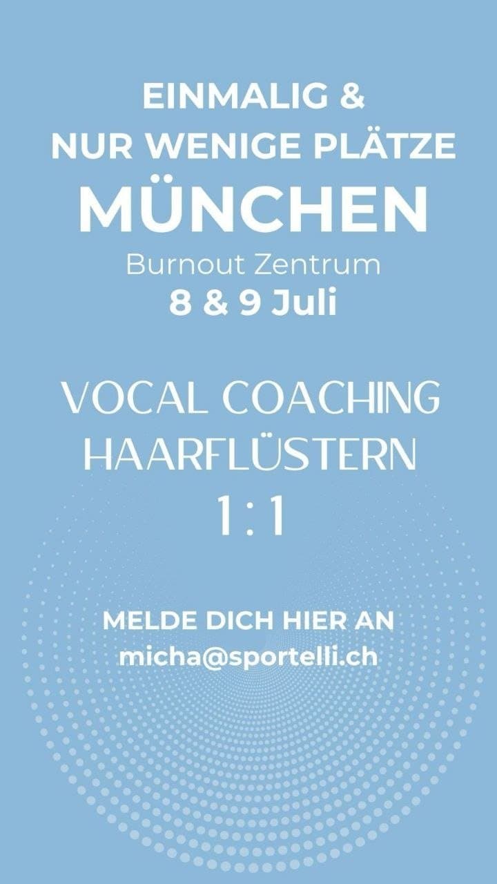 Vocal Coaching