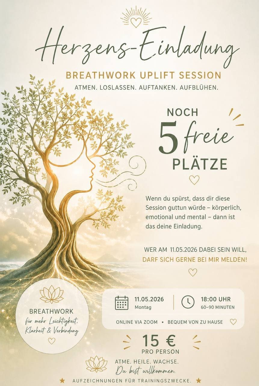 Herzens-Einladung: Breathwork Uplift Session