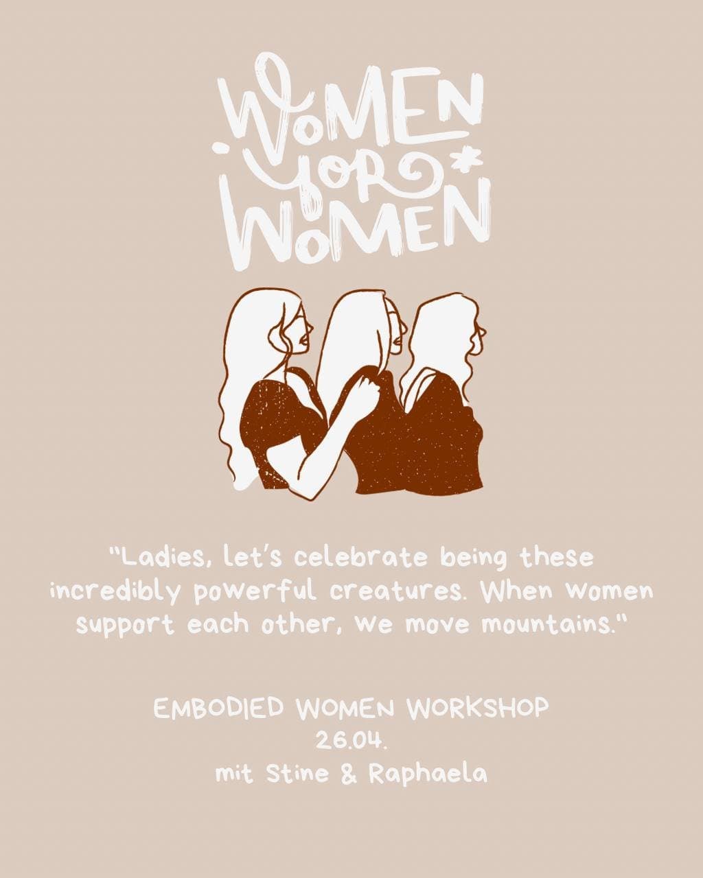 Workshop zur verkörperten Weiblichkeit