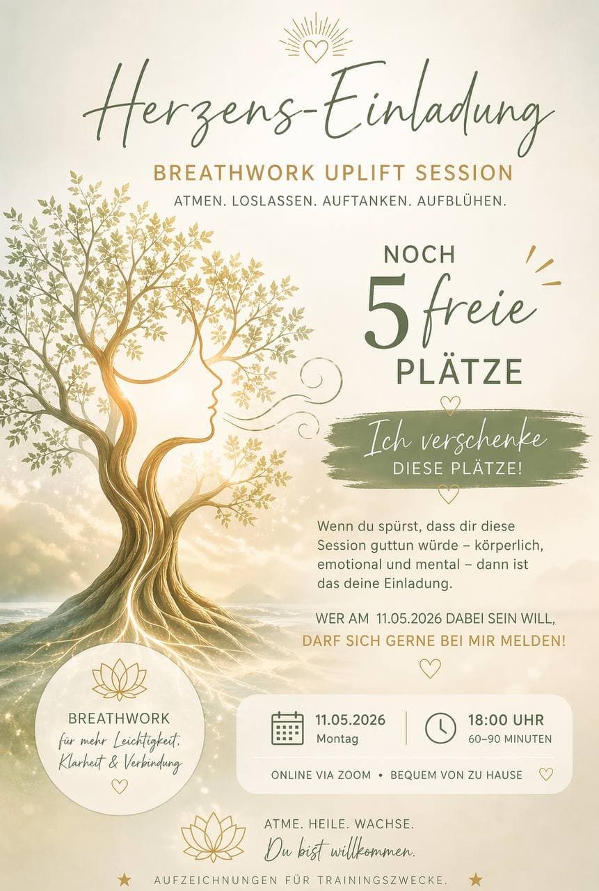 Herzens-Einladung: Breathwork Uplift Session