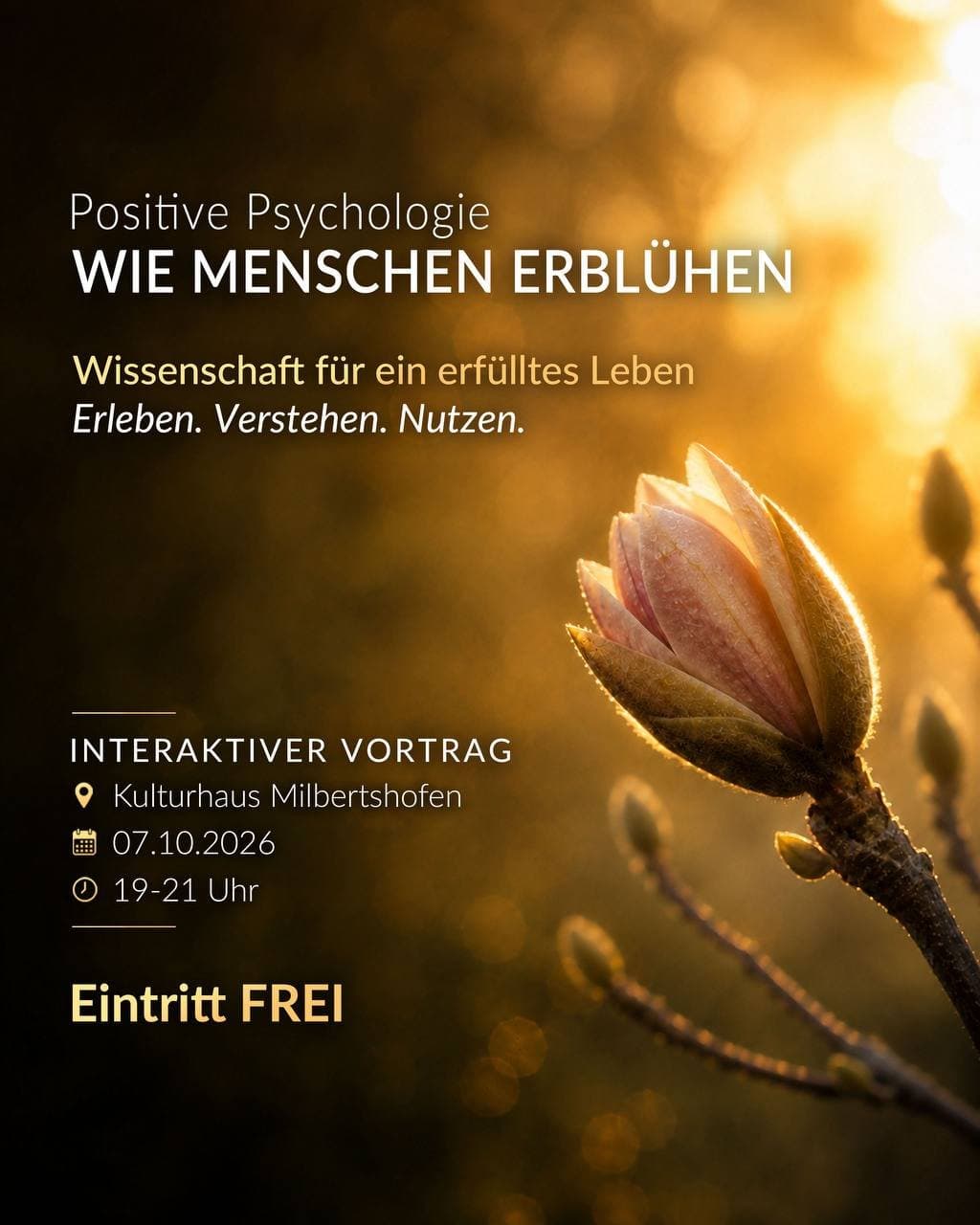 Positive Psychologie. Wie Menschen erblühen